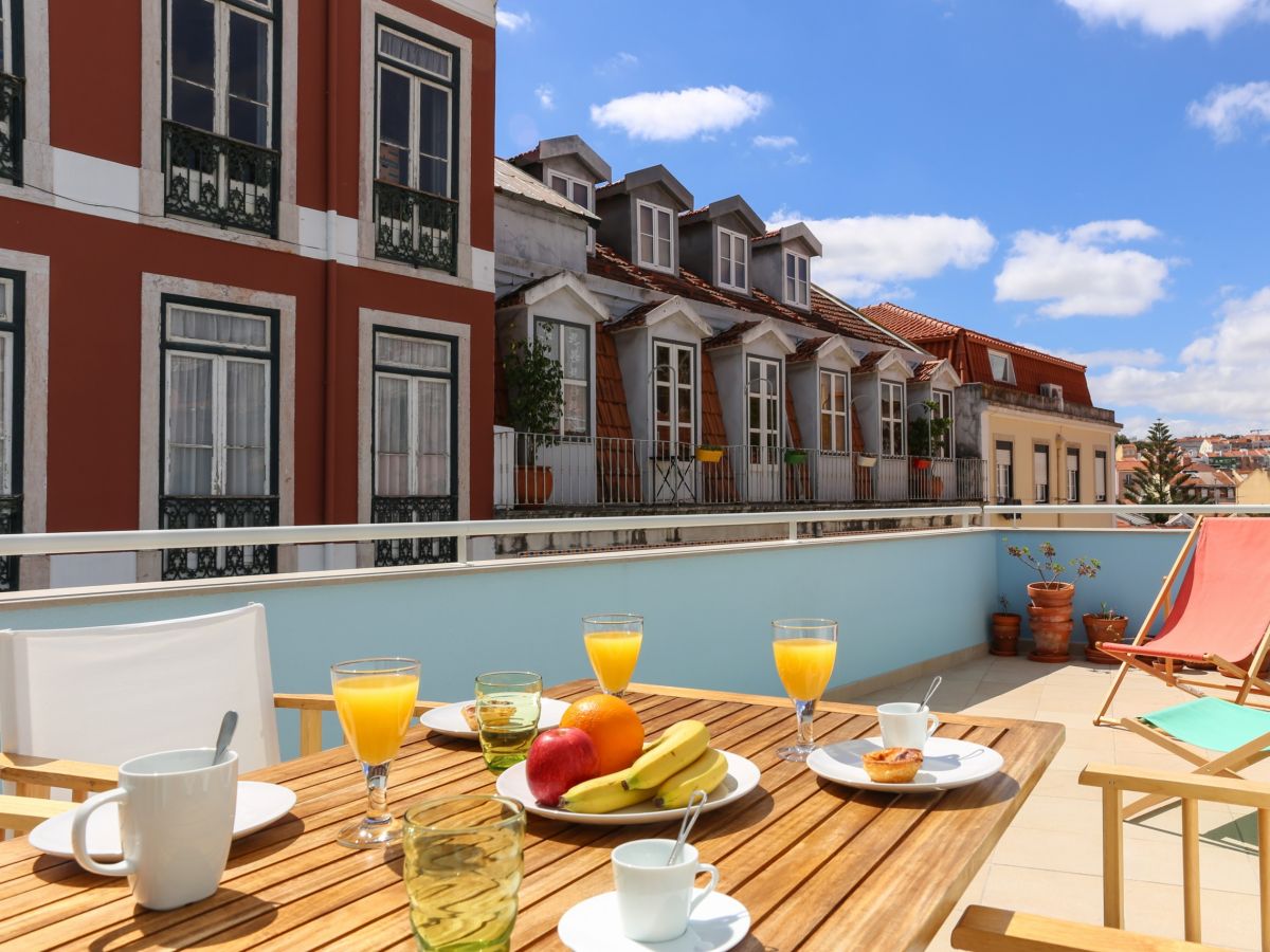 Ferienwohnung Ap2 Principe Real Terrace Inn Lissabon Firma Lisbonne Collection Frau Lisbonne Collection