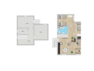 Casa per le vacanze Gollendorf Pianta del piano 23