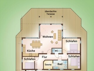 Ferienhaus Vrådal Grundriss 22