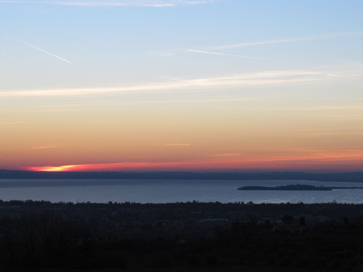 Seeblick von der Terrasse