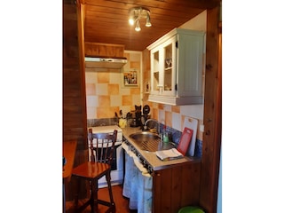 Kleine Küche, hat aber alles, was man braucht