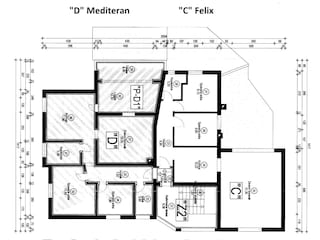 Appartement de vacances Porec Plan d'étage 36