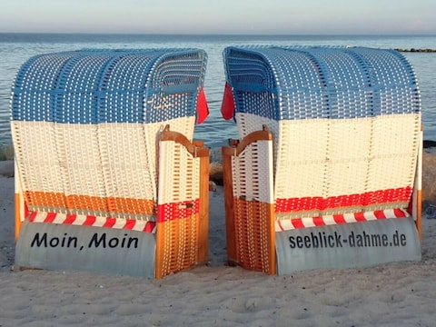 Ferienwohnung Dünengras mit Balkon