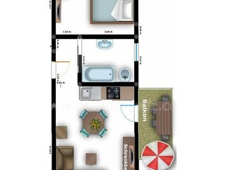 Grundriss Dünengras