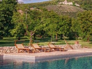 Maison de vacances confortable à Poreta Italie avec piscine - Trévi - image1