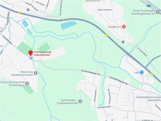 Lageplan vom Hollestübchen