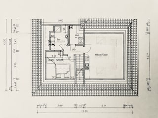 Grundriss Ferienwohnung Ostseefreude