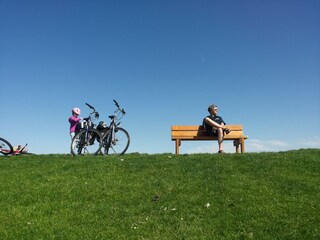 Radeln entlang des Nordseeküstenradwanderweges