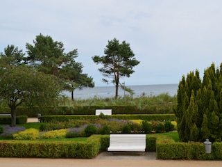 Blick über die Strandpromenade