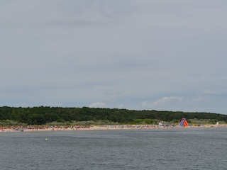 Blick auf den Strand