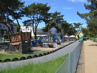 Kinderspielplatz an der Strandpromenade