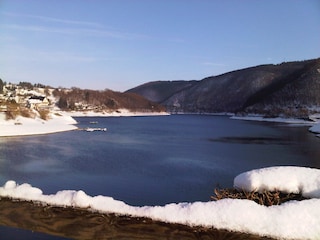 Rursee im Winter