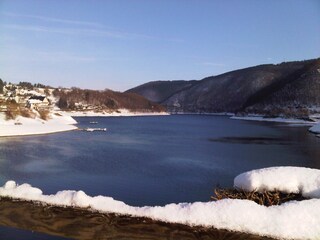 Rursee near Rurbeg in the winter