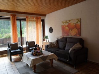 3er Couch/Federkern, Alcantara, erhöhte Sitzposition