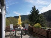 Our terrace with panoramic view of the national park