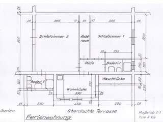 Appartamento per vacanze Massa Pianta del piano 29
