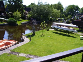 Wasserseite und Terrassenaussicht