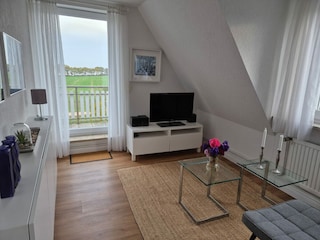 Wohnzimmer mit Meerblick
