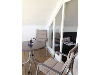 Balkon mit Meerblick