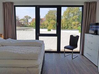 1.Schlafzimmer mit Doppelboxspringbett