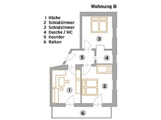 Casa per le vacanze St. Valentin auf der Haide Pianta del piano 16