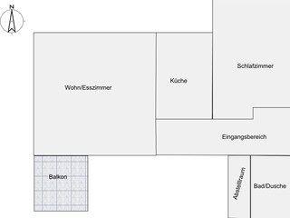 Fewo Alex - Floorplan