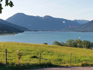 Der Tegernsee von Gmund aus betrachtet