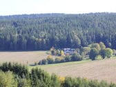 Unser Haus am Waldrand mit der Ferienwohnung