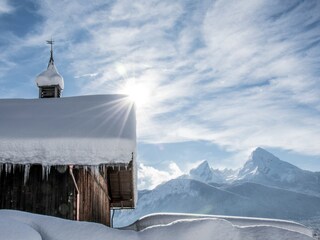 Bischofswiesen mit Blick auf den Watzmann
