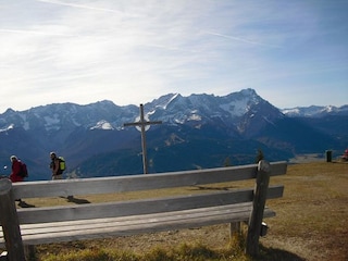 Sonnenberg Wank herrliches Bergpanorama