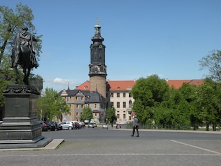 Blick zum Schloß