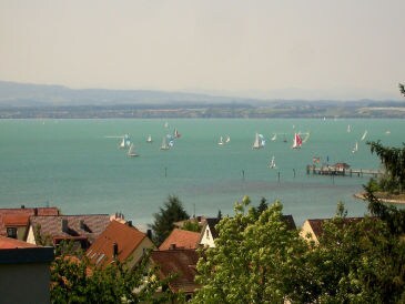 Ferienwohnung Sauer mit See- und Alpenblick