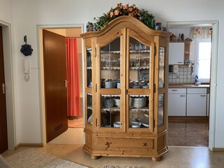 Geschmackvolle Vitrine