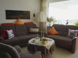 Ferienwohnung Sauer con vista sul lago e sulle Alpi