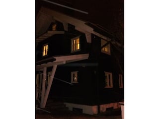 Alpchalet Oberstdorf in Abendstimmung