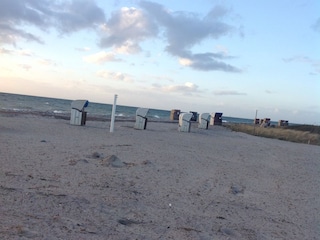 Strand im Frühjahr