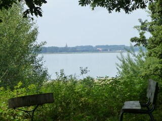 Blick auf das Achterwasser