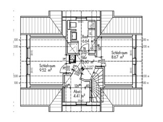 Maison de vacances Quilitz Plan d'étage 22