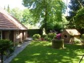 The farmhouse, the fountain and the bakehouse