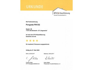 Certificate of DTV classification