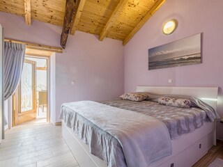 Schlafzimmer Nr. 3 (Doppelbett)  mit eigener Terrasse