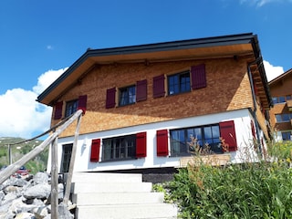 Ferienhaus Damüls Außenaufnahme 4