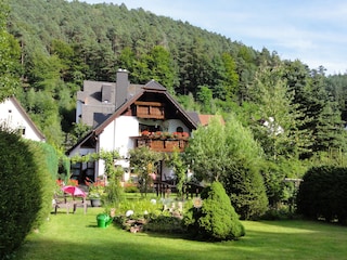 Gartenteich hinter dem Haus Winterberg