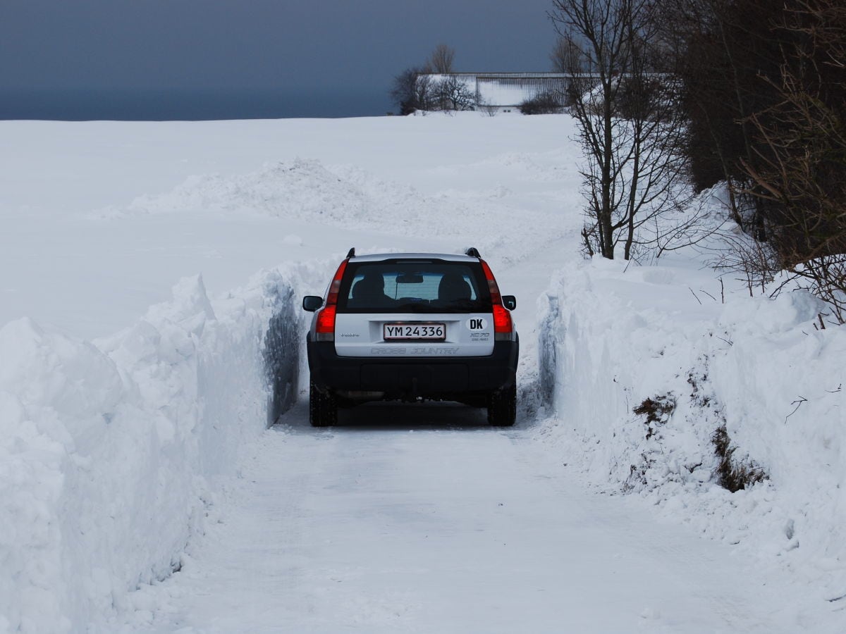 Winter mit Schnee