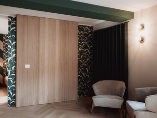 Die Wohnung ist im Boutique-Stil gebaut.