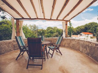Terrasse Sitzbereich