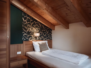 Das 2. Schlafzimmer für insgesamt 3-4 Personen.