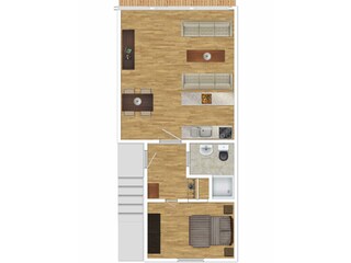 Ferienwohnung Langeoog Grundriss 21