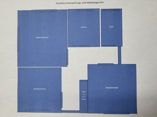 Ferienwohnung Drochtersen / Krautsand Grundriss 22