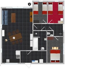 Casa de vacaciones Makkum Plano de planta 34